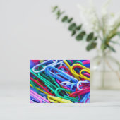 Project Paperclip Visitekaartje (Staand voorkant)
