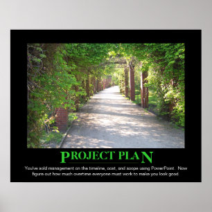 Project Plan - maak het enkel gelijke PowerPoint Poster