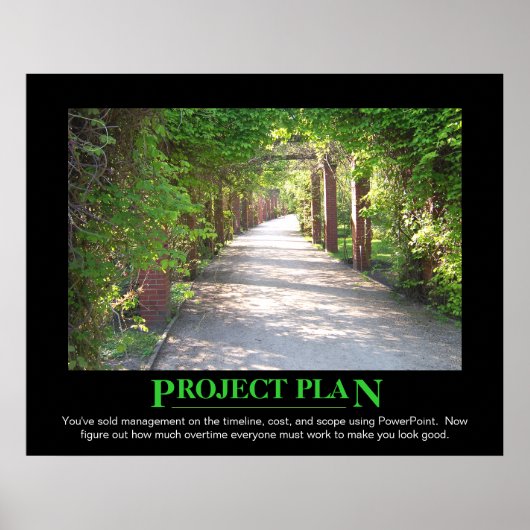 Project Plan - maak het enkel gelijke PowerPoint Poster (Voorkant)