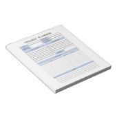Project Planner-Notitieblok Notitieblok (Schuin)