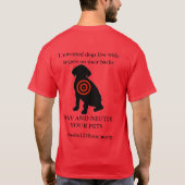 Project Pokey 2012-Red T-shirt (Achterkant)