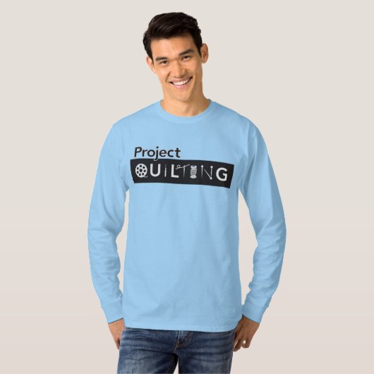 Project QUILTING Log Sleeve TShirt (Voorkant volledig)