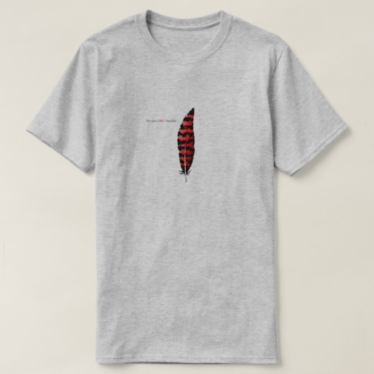 Project Red Feather T-shirt (Design voorkant)