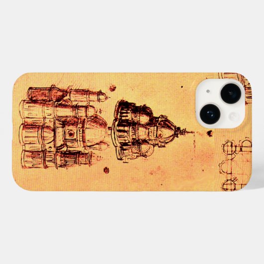 PROJECT RENAISSANCE ARCHITECTURAL, ARCHITECT Case-Mate iPhone CASE (Achterkant (horizontaal))