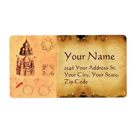 PROJECT RENAISSANCE ARCHITECTURAL, ARCHITECT ETIKET (Voorkant)