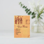 PROJECT RENAISSANCE ARCHITECTURAL, ARCHITECT VISITEKAARTJE (Staand voorkant)