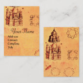 PROJECT RENAISSANCE ARCHITECTURAL, ARCHITECT VISITEKAARTJE (Voorkant / Achterkant)