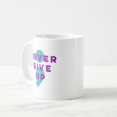 Project Semicolon geeft geen einde aan zelfmoord Koffiemok (Voorkant links)