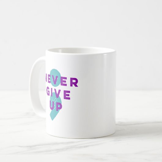 Project Semicolon geeft geen einde aan zelfmoord Koffiemok (Voorkant links)