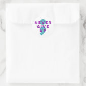 Project Semicolon geeft geen einde aan zelfmoordpr Ronde Sticker (Tas)