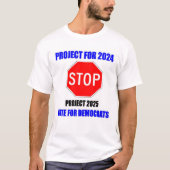 Project voor 2024 t-shirt (Voorkant)