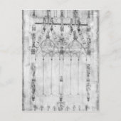 Project voor de kathedraal, hoogte van het westen briefkaart (Voorkant)