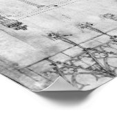 Project voor de kathedraal, hoogte van het westen poster (Hoek)