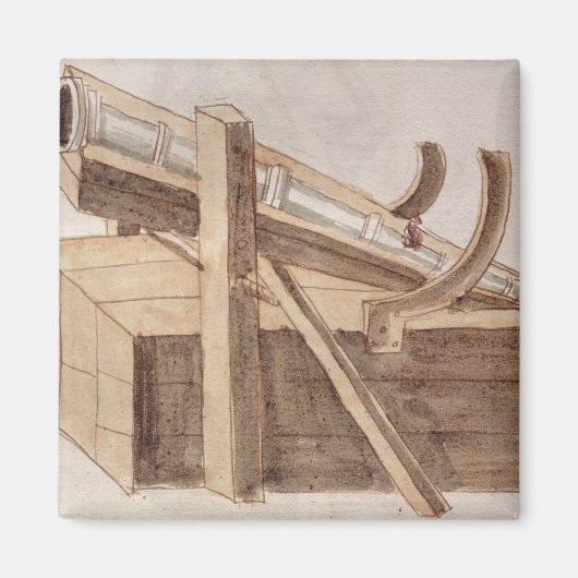 Project voor een kanon magneet (Voorkant)
