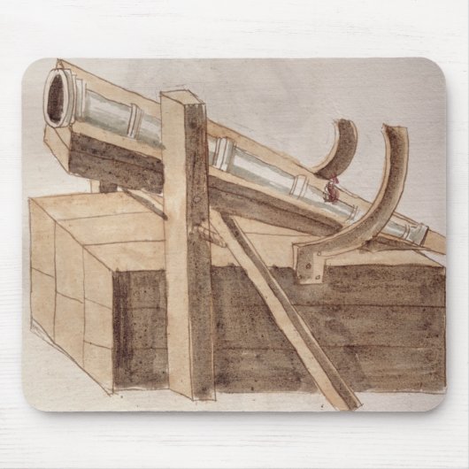 Project voor een kanon muismat (Voorkant)