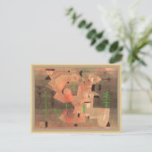 Project voor een Tuin door Paul Klee Briefkaart (Staand voorkant)