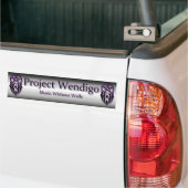 project wendigo bumper sticker (Op Truck)