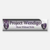 project wendigo bumper sticker (Voorkant)