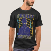 Project Whisperer retro Men Construction Project M T-shirt (Voorkant)