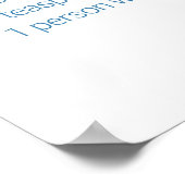 Projectbeheer: koffie maken! Verticaal Poster (Hoek)