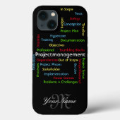 Projectbeheervoorwaarden voor projectmanagers Case-Mate iPhone case (Achterkant)