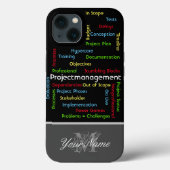 Projectbeheervoorwaarden voor projectmanagers Case-Mate iPhone case (Achterkant)
