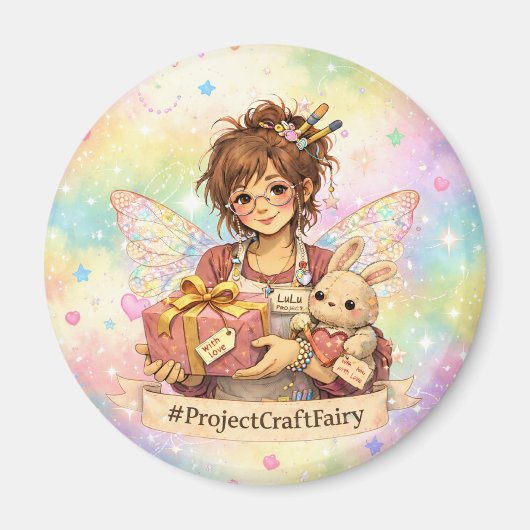 #ProjectCraftFairy - Ambachtelijke Fondsenwerving Magneet (Voorkant)