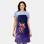 #ProjectCraftFairy NightMode All-Over Print Apron Schort (Gedragen)