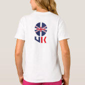 PROJECTED FLAG UK / ENGLAND BY MASANSER T-SHIRT (Achterkant)