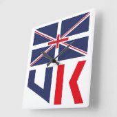 PROJECTED FLAG UK / ENGLAND BY MASANSER VIERKANTE KLOK (Hoek)