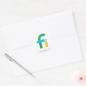 ProjectFi-Stickers/Decalen Vierkante Sticker (Envelop)