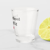 Projectgebaseerde partnerschoen shot glas (Rechts)