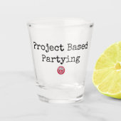 Projectgebaseerde partnerschoen shot glas (Voorkant)