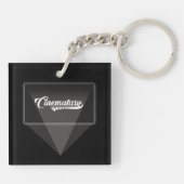 Projectie-Logo Sleutelhanger (Achterkant)