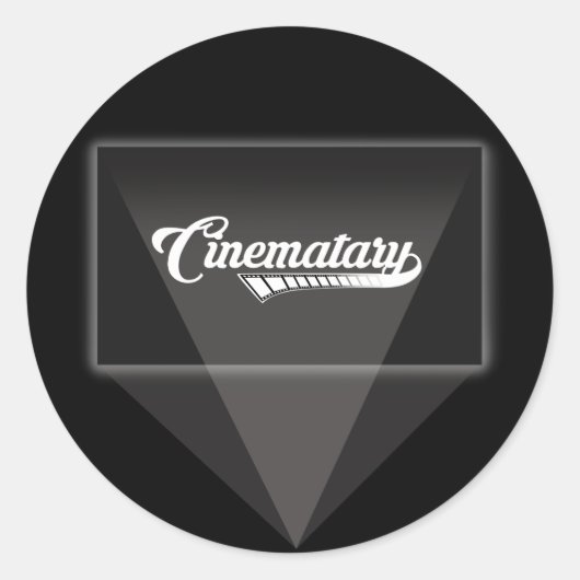 Projectie Logo Sticker (Voorkant)