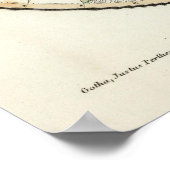 projection showing magnetic declination poster (Hoek)