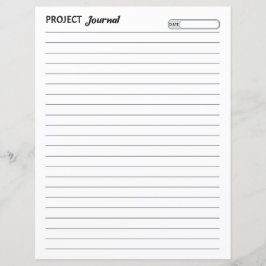Projectjournaal