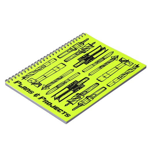 Projectlogboek van het werkboek: Plannen en projec Notitieboek (Linkerzijde)