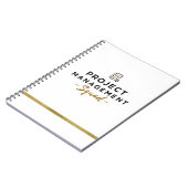 Projectmanagement Team Notebook – Documentpictogra Notitieboek (Linkerzijde)