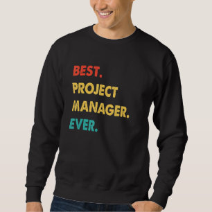 Projectmanager Beroep Retro Beste Projectbeheerder Trui