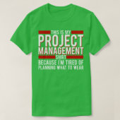 Projectmanager Dit is mijn projectmanagement BEC T-shirt (Design voorkant)