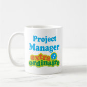 Projectmanager extraordinaire cadeauidee koffiemok (Links)