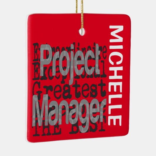Projectmanager EXtraordinaire CUSTOM Keramisch Ornament (Rechts)