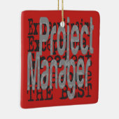 Projectmanager Extraordinaire Keramisch Ornament (Rechts)