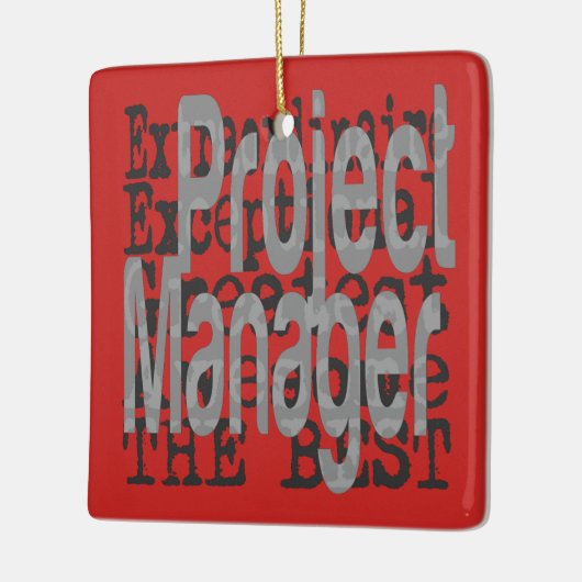 Projectmanager Extraordinaire Keramisch Ornament (Links)