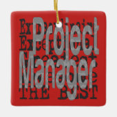 Projectmanager Extraordinaire Keramisch Ornament (Voorkant)