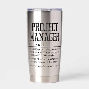 Projectmanager Geïsoleerde Drinkbeker