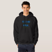 Projectmanager Ik heb een plan voor struisvogels o Hoodie (Voorkant volledig)