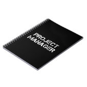 Projectmanager - Industriële lettertypetoewijzing Notitieboek (Linkerzijde)