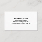 Projectmanager | Industriële raffinaderij achtergr Visitekaartje (Achterkant)